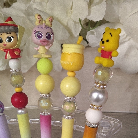 Colorful Character-Themed Kids Pens Set | Valentine's Day Gifts| Birthday Gift - Picture 2 of 5